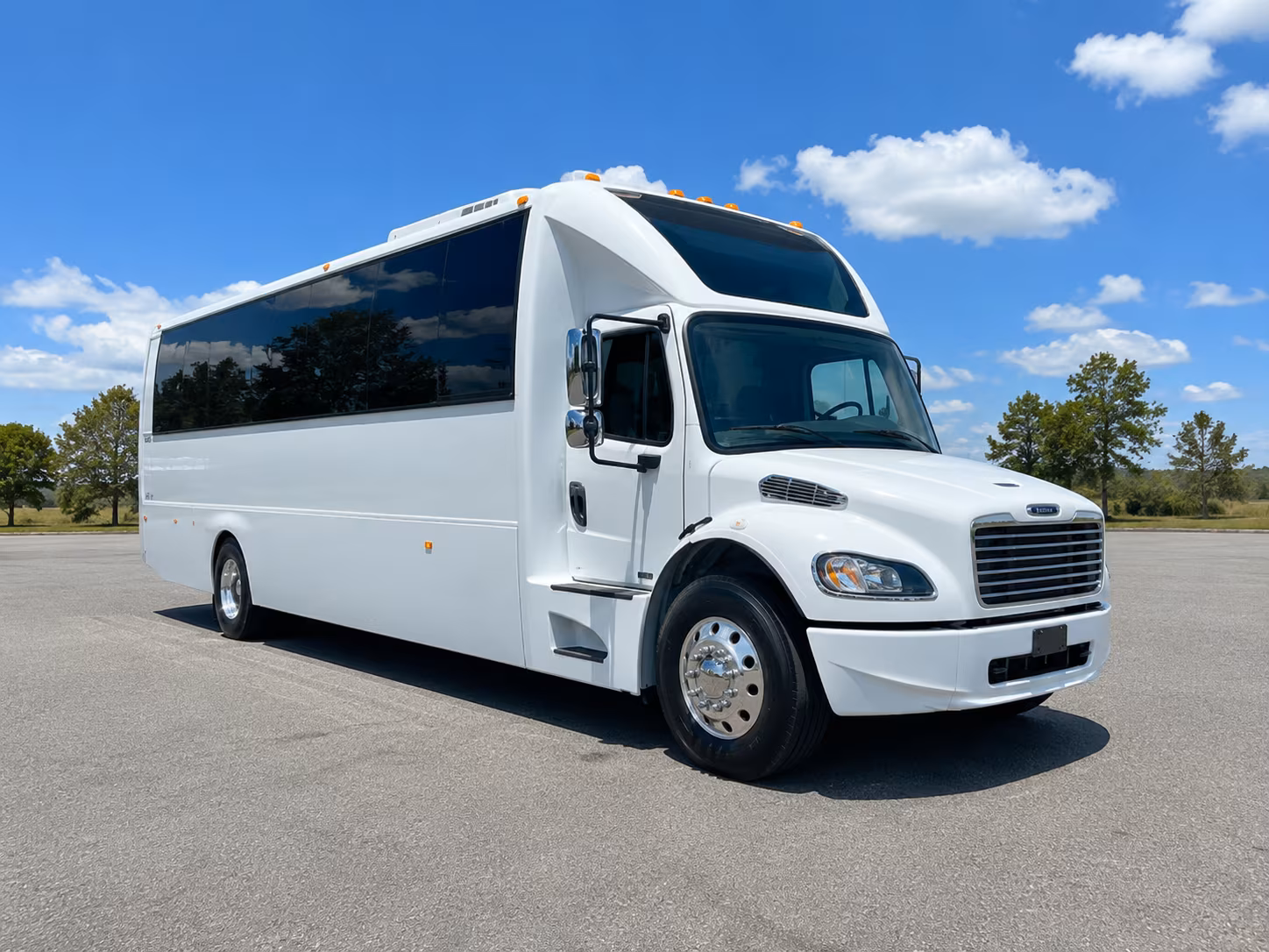 buses for corporate events and trade shows at williamson county venues