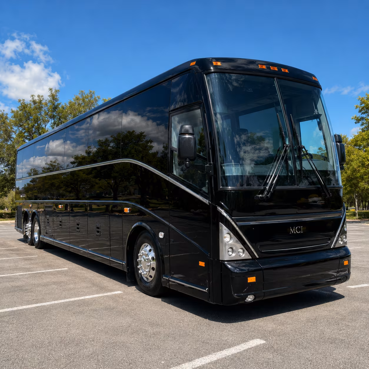 franklin concert charter bus rental