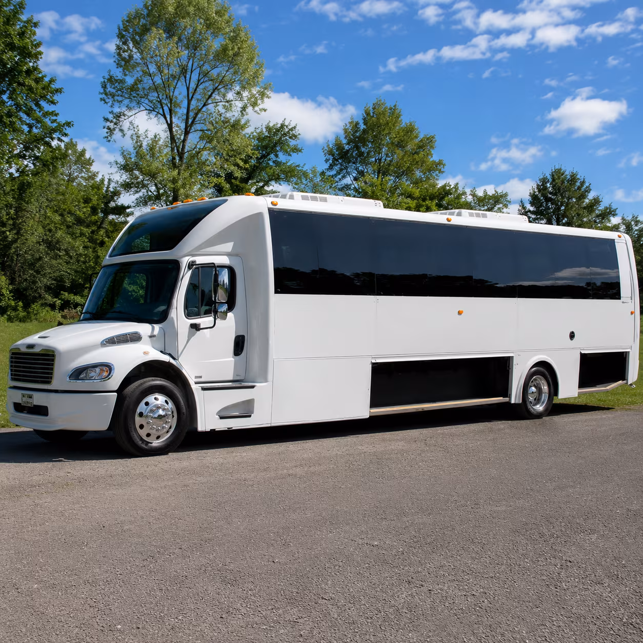franklin concert party bus rental