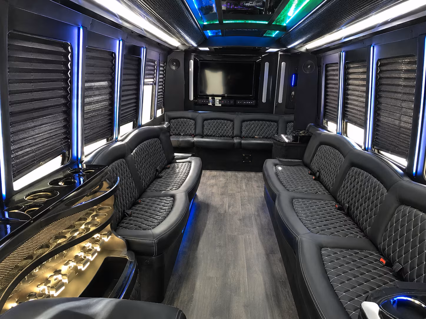 franklin holiday party bus rental