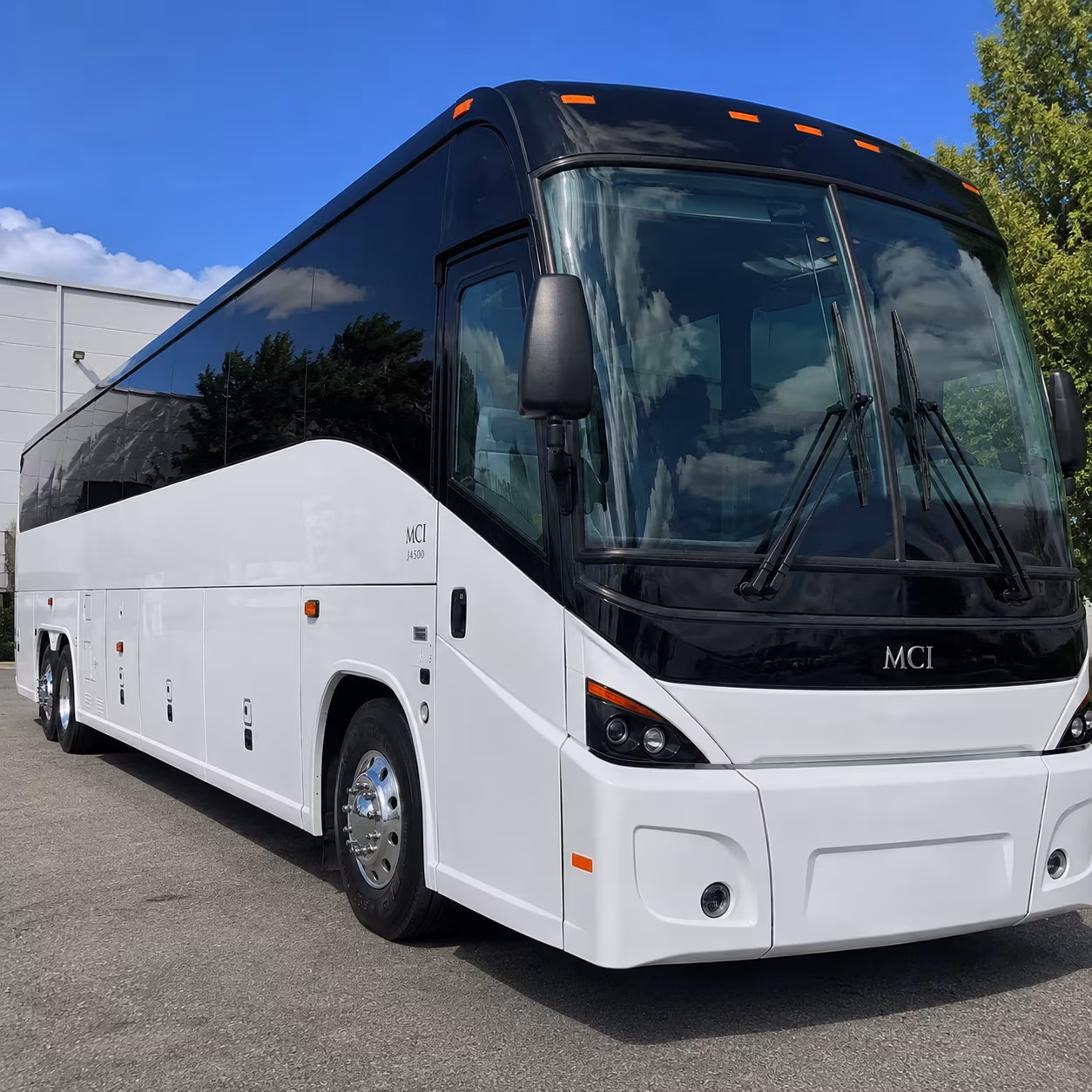 franklin long distance charter bus rental