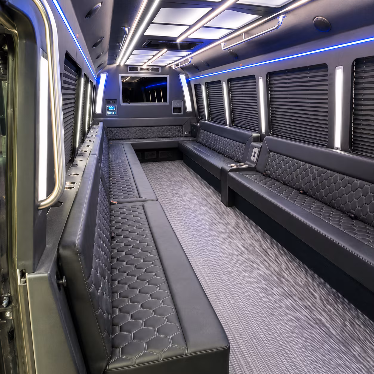franklin party bus interior